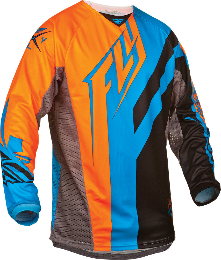 Kinetic Division Jersey Black/Blue/Orange