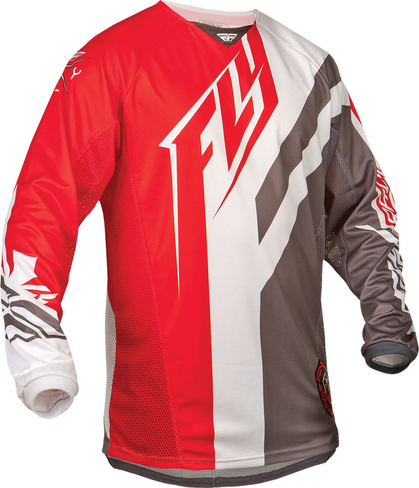 Kinetic Division Jersey Red/Grey/White