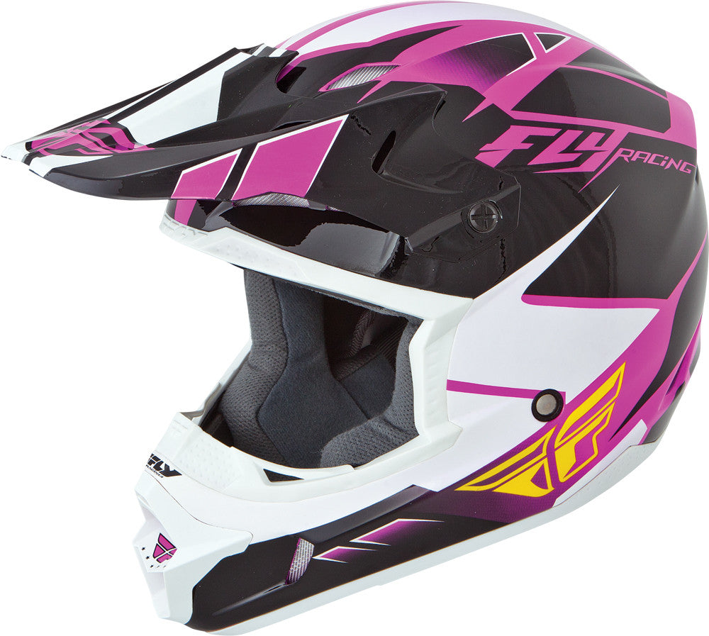 Kinetic Impulse Helmet Pink/Black/White