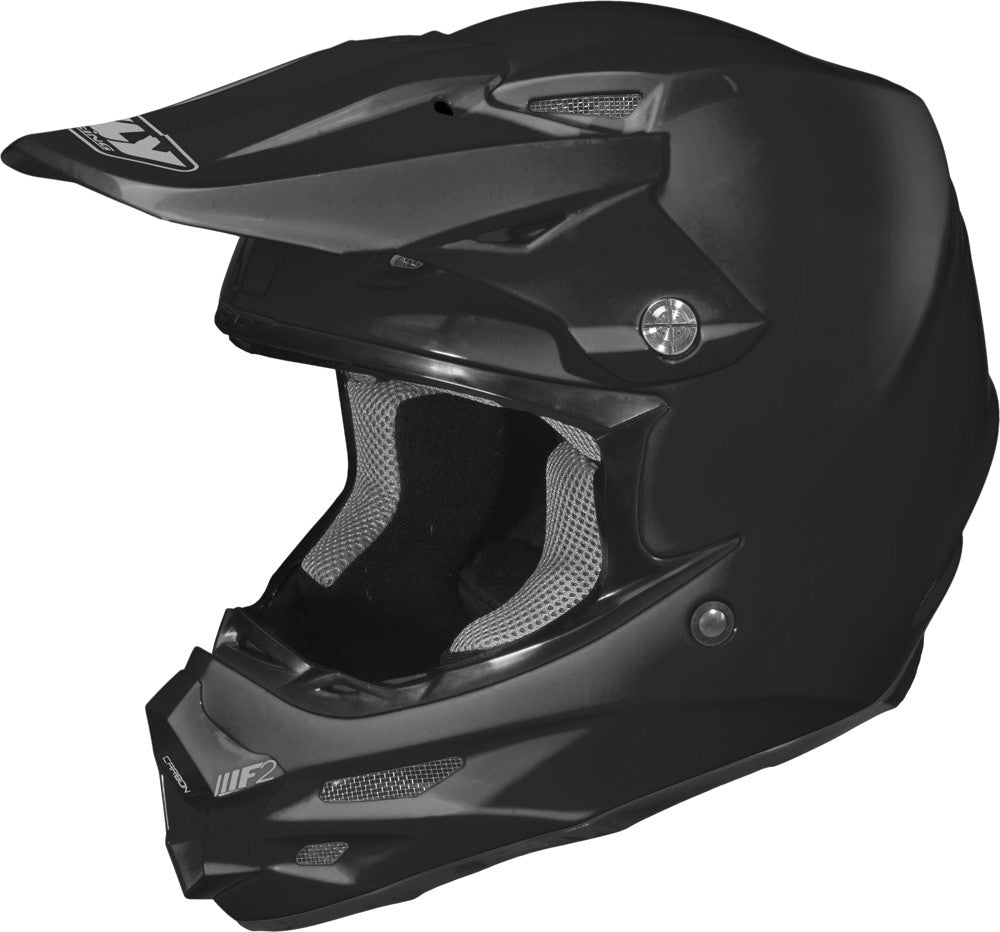 F2 Carbon Solid Helmet Matte Black