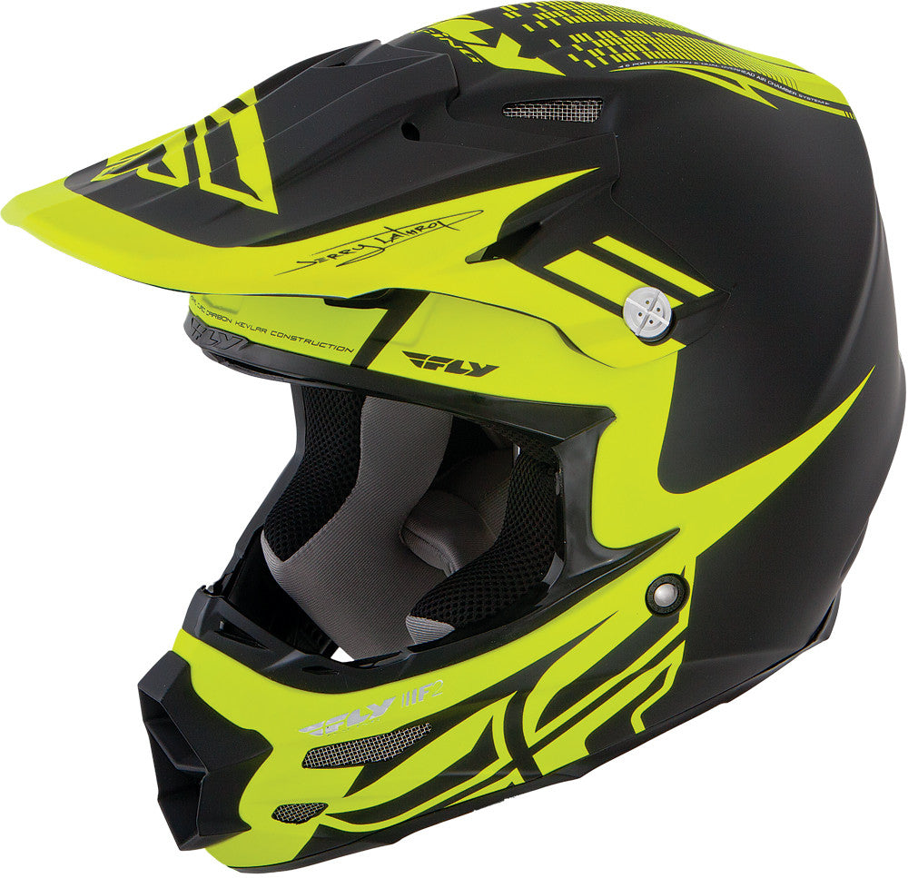 F2 Carbon Dubstep Helmet Matte Black/Hi-Viz