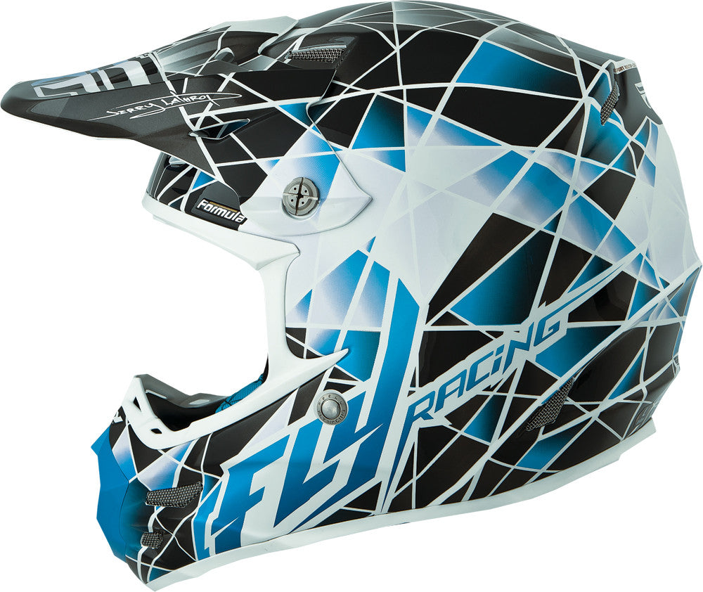 Formula Facet Helmet Blue/Silver