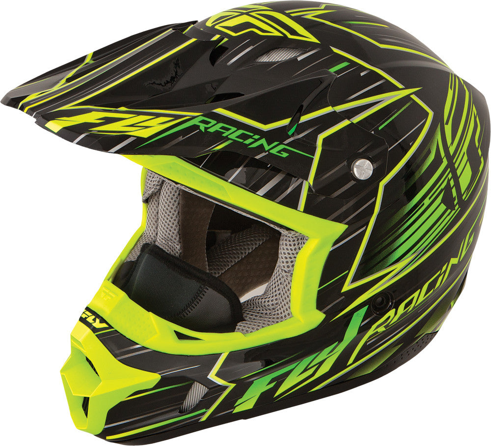 Kinetic Pro Speed Helmet Hi-Vis/Black