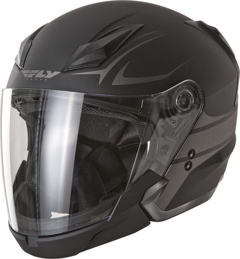Tourist Helmet Vista Flat Black/Silver