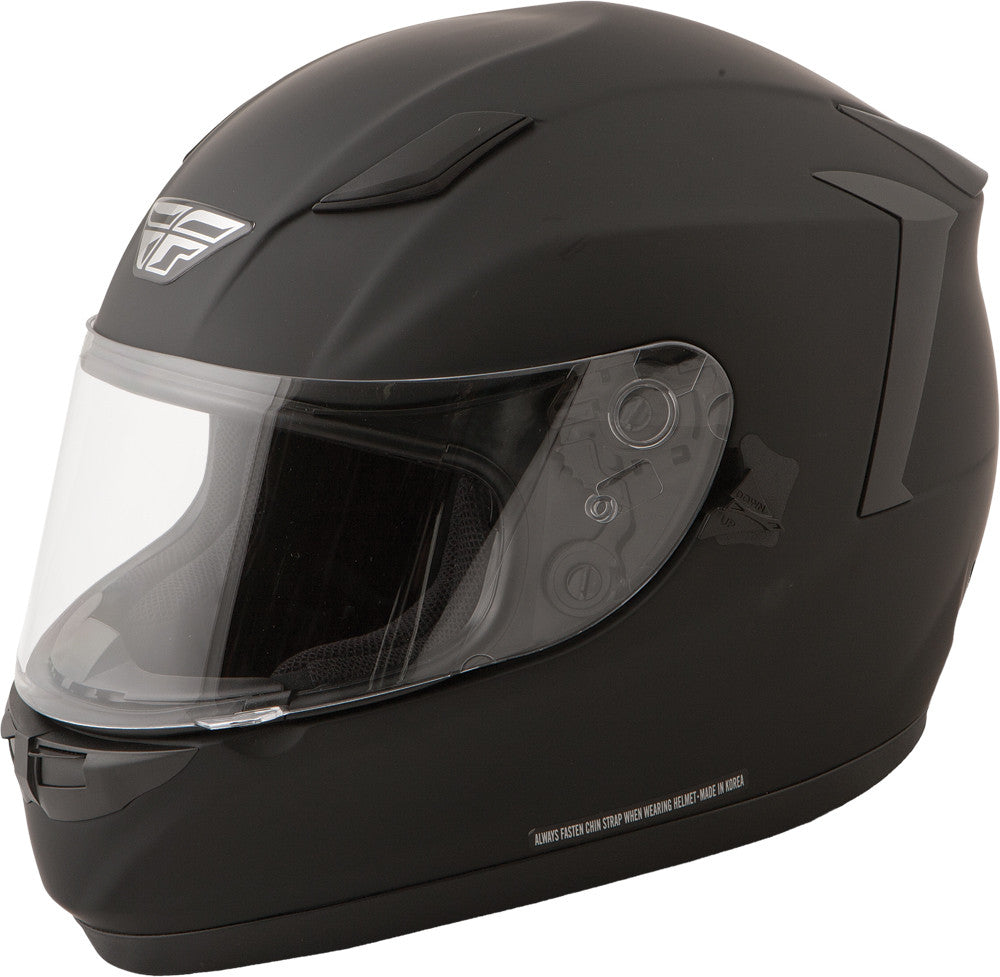 Conquest Solid Helmet Flat Black