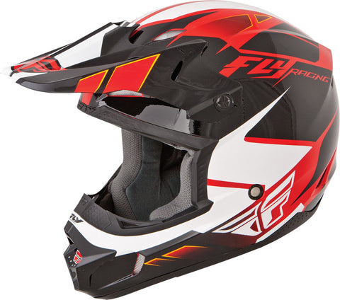 Kinetic Impulse Helmet Red/Black/White