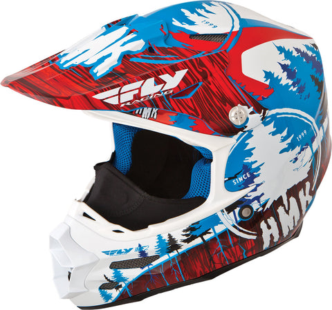F2 Carbon Pro Hmk Stamp Helmet Red/Blue