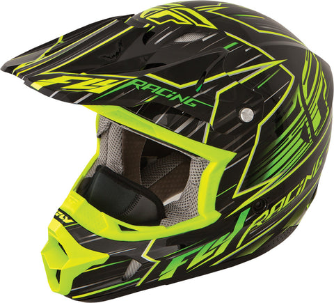 Kinetic Pro Speed Helmet Hi-Vis/Black