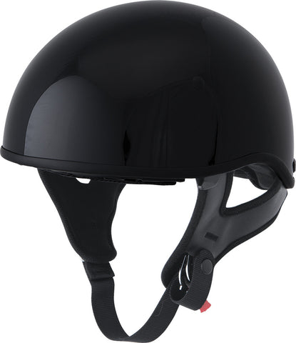 .357 Half Helmet Gloss Black